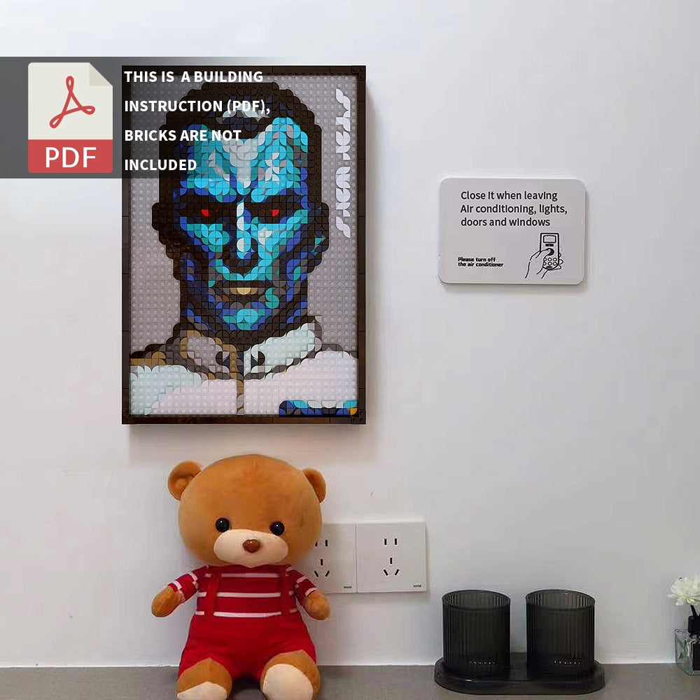 Pop style pixel art-Grand Admiral Thrawn