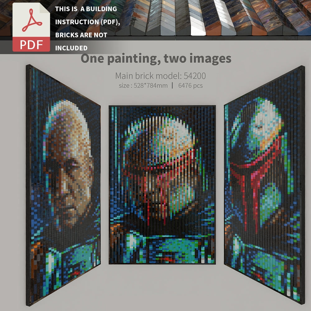 double art-boba fett-Temuera Morrison