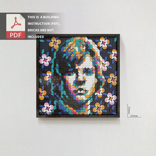 Pop style pixel art-Luke Skywalker