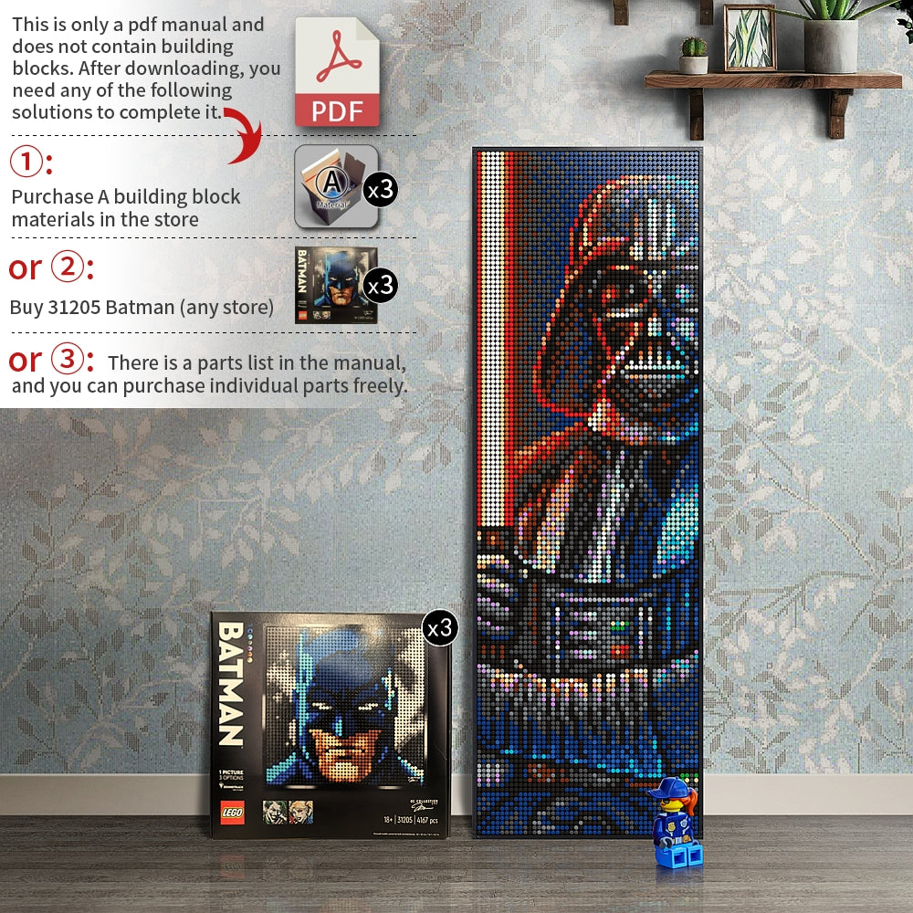 Darth Vader Lego Art Darth Vader Lego Artwork Sets Lego Sets Lego