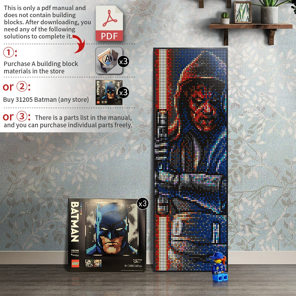 31205-Darth Maul 31205-Ahsoka Tano 31200-Darth Maul – kaoshezd