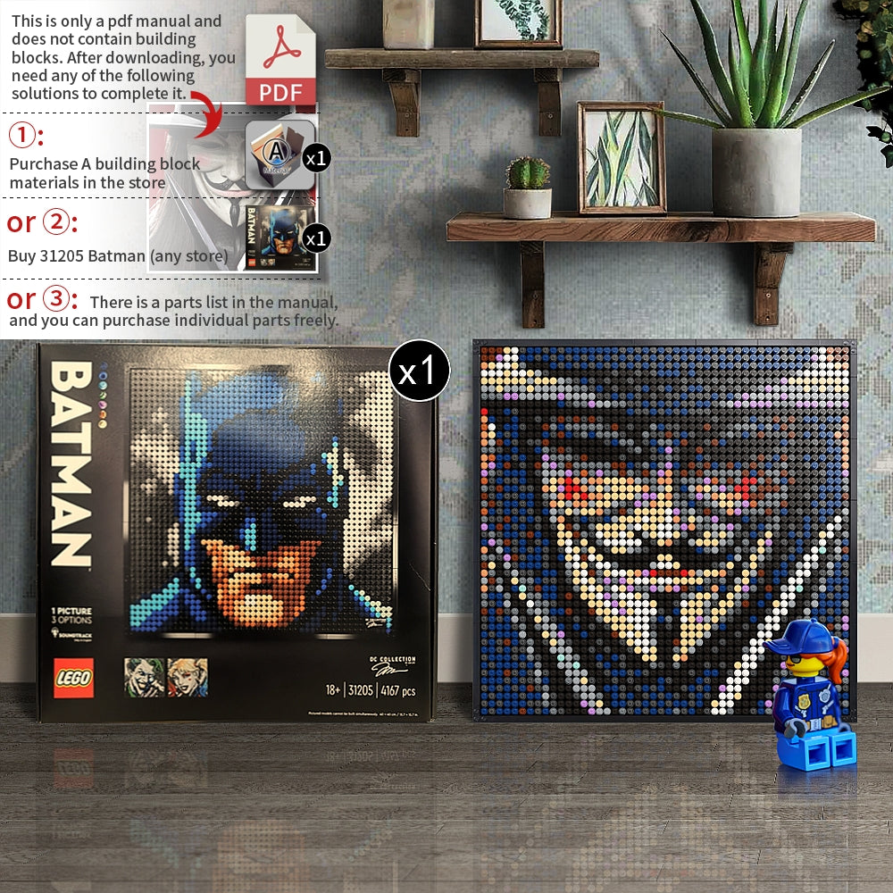 31205-v for vendetta-guy Fawkes