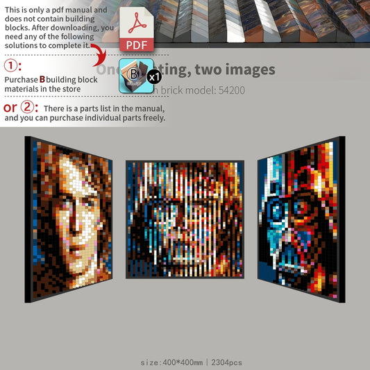 double art-Anakin Skywalker-Darth Vader-2