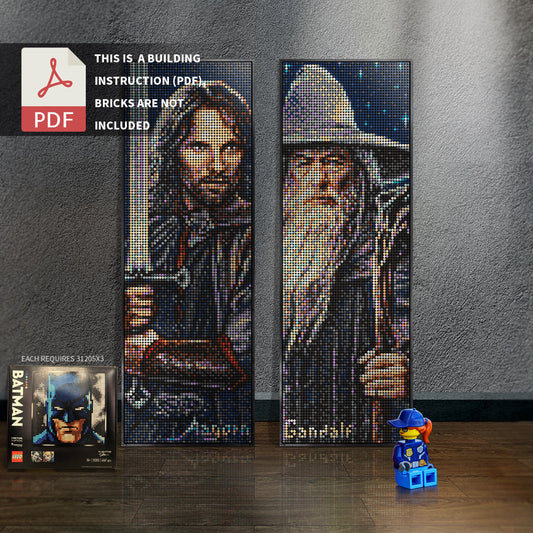 31205-Gandalf and Aragorn